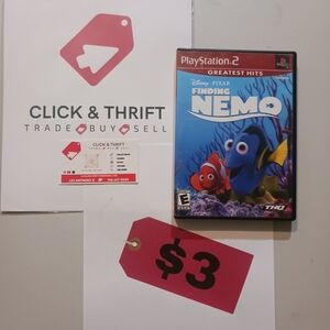 Disney Pixar Finding Nemo Playstation 2 Greatest Hits
